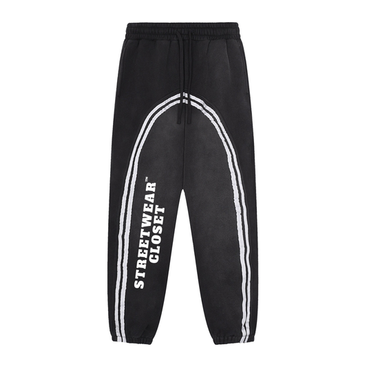 Sun Fade Tape Jogged Sweatpants
